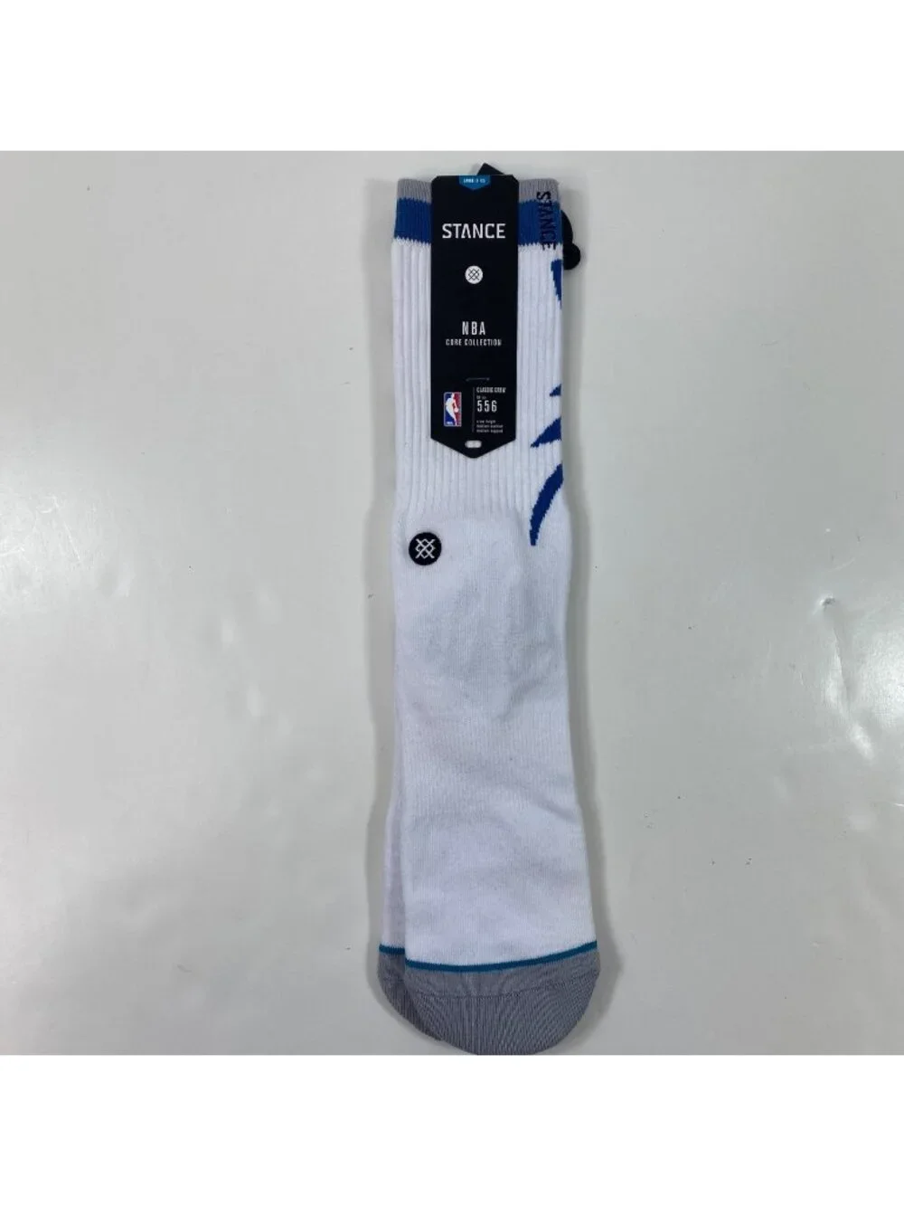 Stance Mens NBA Core Collection Timberwolves Wolves Arena Crew Socks Size Large